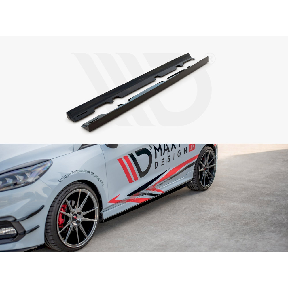 Side Skirts Diffusers V.5 Ford Focus ST / ST-Line Mk4