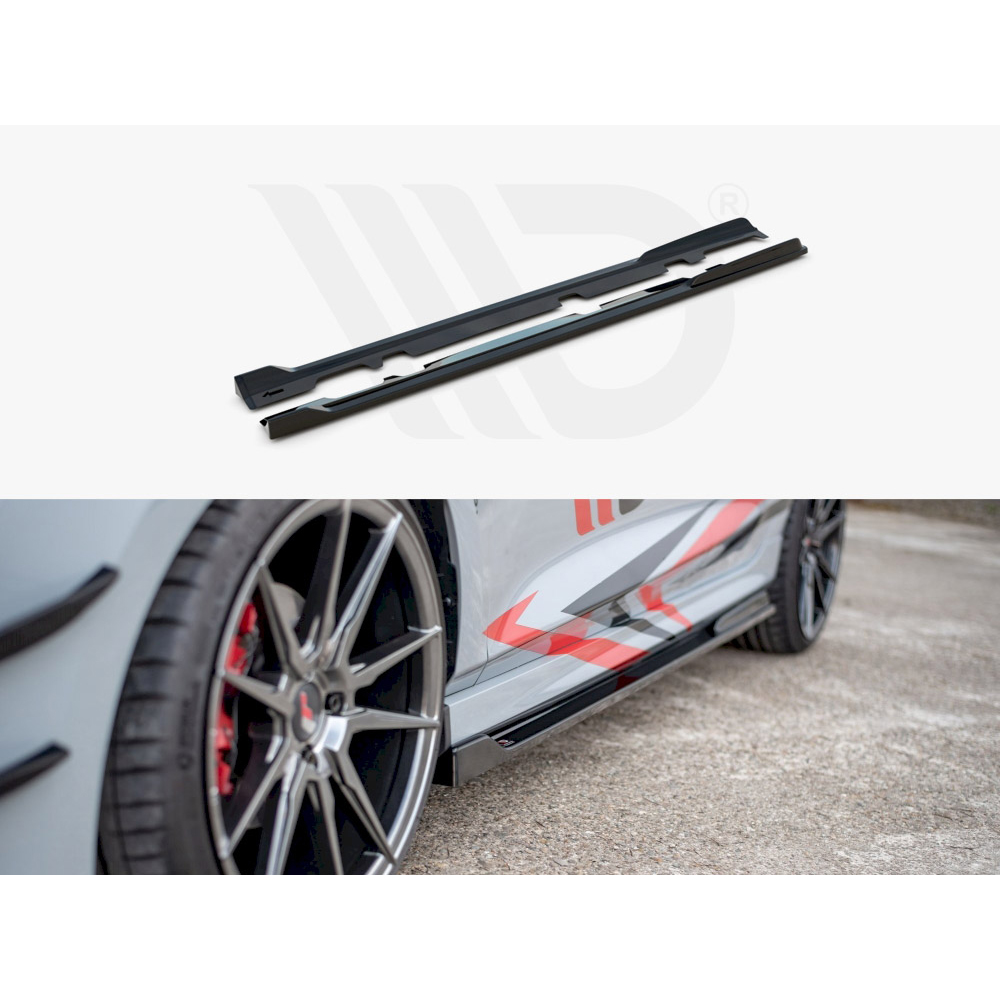 V1 FIESTA MK8 ST & ST-LINE SPLITTER KIT & SPOILER LIP