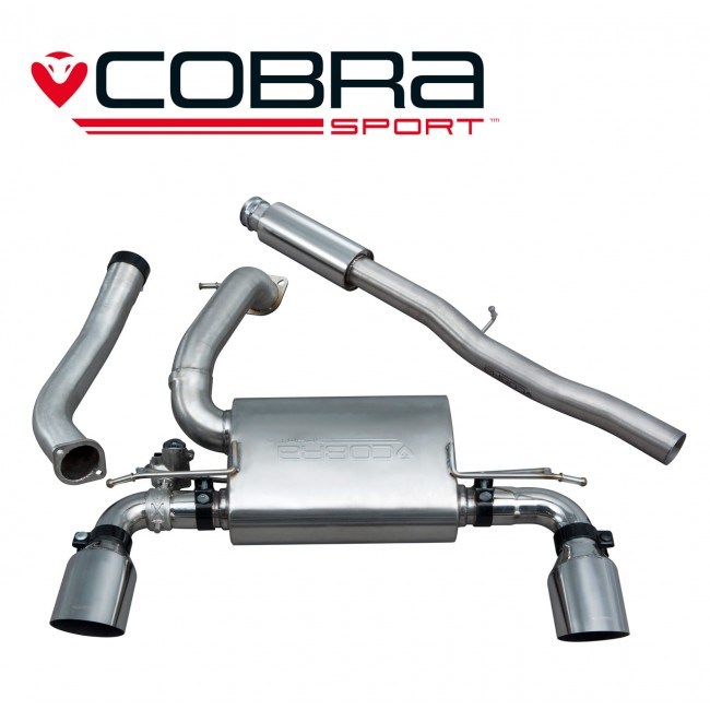 Ford Fiesta (Mk8) ST Cat Back Valved Performance Exhaust