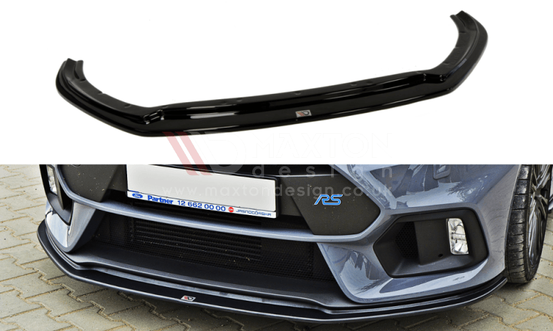 Maxton Design - Front splitter Ford Focus 3 RS V3 - Auto Specialists