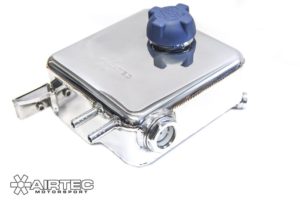 Ford Fiesta Mk6 ST150 polished stainless fuel rail cover